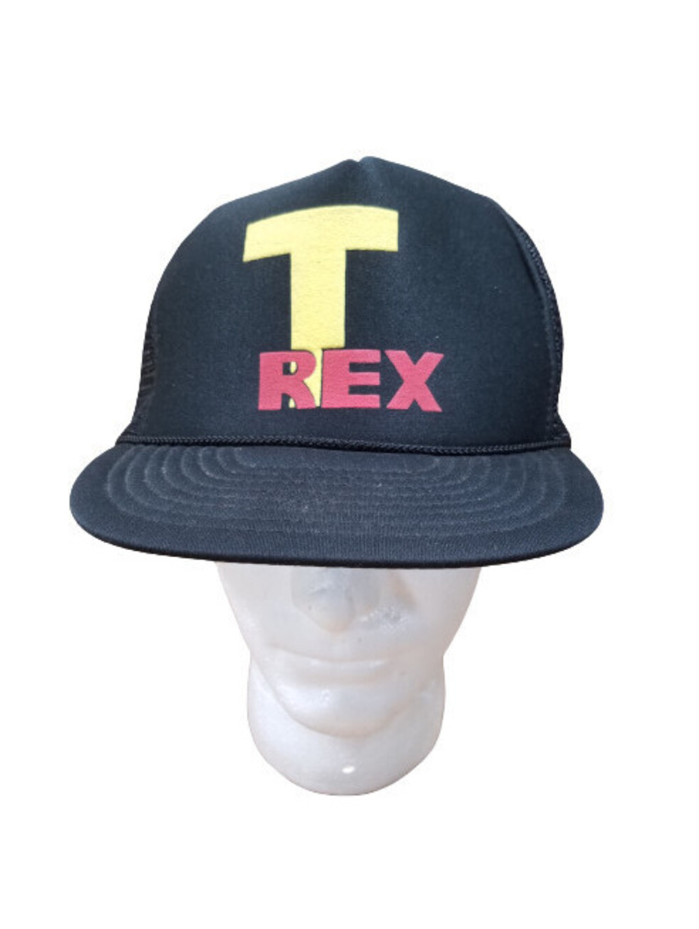Fredericktown Missouri T-Rex Trex Trucker Snap Back Hat Good Shape